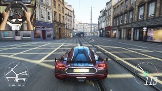 Koenigsegg Agera RS  Forza Horizon 4  Logitech g29 gameplay [upl. by Trow625]