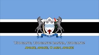 National Anthem of Botswana SetswanaEnglish [upl. by Nairb]