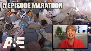 Hoarders Top Episodes MARATHON  Binge Them w Dorothy the Organizer Part 4  AampE [upl. by Mendes725]