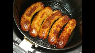 Air Fryer Sausages [upl. by Adolphus16]