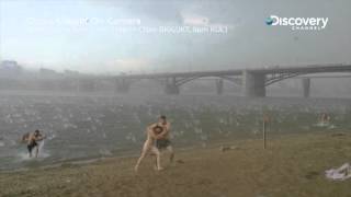 Sudden Hailstorm In Siberia  Chaos Caught On Camera [upl. by Brunk]