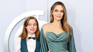 Angelina Jolies Daughter Vivienne Makes Tony Awards Debut [upl. by Bennet638]