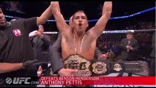 UFC 164 Anthony Pettis Octagon Interview [upl. by Ruhtracam]