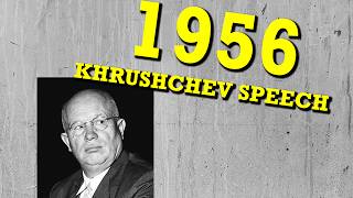 1956  Khrushchev delivers his secret speech  Jamie Sheas NATO History Class [upl. by Ran]