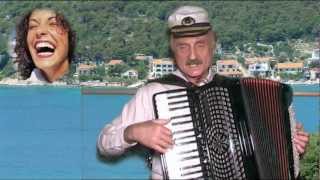 Rocco Granata MARINA on accordion amp lyrics in Italian [upl. by Assilram]