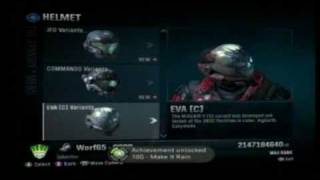 Unlocking the Haunted Helmet in Halo Reach [upl. by Asatan112]