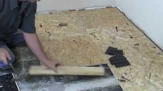 How To Install Basment Subfloor Tile System [upl. by Koziarz]