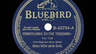 1940 HITS ARCHIVE Pennsylvania 65000  Glenn Miller [upl. by Aldarcy]