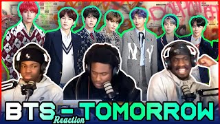 BTS  Tomorrow 방탄소년단  Tomorrow  Reaction [upl. by Springer]