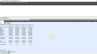 Time Series Analysis Using Eviews [upl. by Annohsal]