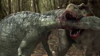 Tarbosaurus vs Therizinosaurus  Тарбозавр против Теризинозавра [upl. by Vitus]