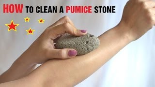 How to Clean a Pumice Stone [upl. by Einahpad]