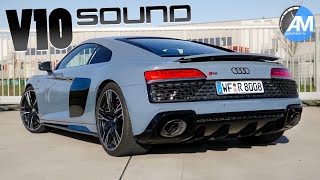 AUDI R8 Facelift  9000 rpm V10 SOUND🔥 [upl. by Hedgcock414]