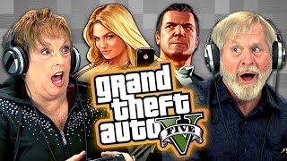 Elders Play Grand Theft Auto V Elders React Gaming [upl. by Tomkin27]