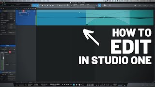 How to Edit Audio in Studio One  PreSonus [upl. by Ovida520]