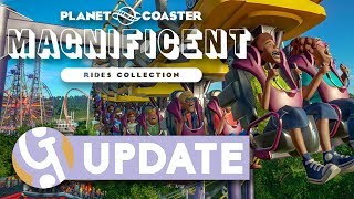 🎠 Magnificent Rides DLC Overview  Planet Coaster [upl. by Eugaet138]