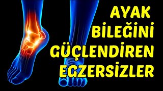 AYAK BİLEĞİNİ GÜÇLENDİREN EGZERSİZLER [upl. by Aliet]