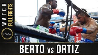 Ortiz vs Berto FULL FIGHT April 30 2016  PBC on FOX [upl. by Gwen376]