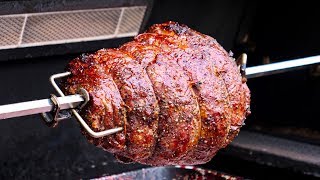 How To Rotisserie a Sirloin Roast [upl. by Candyce]