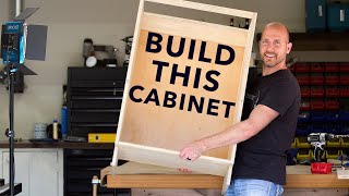 Cabinet Making for Beginners  First Attempt [upl. by Aholla]