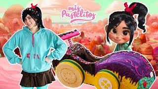 ME CONVERTÍ EN VANELLOPE  CARRO COMESTIBLE  MIS PASTELITOS [upl. by Noivert389]