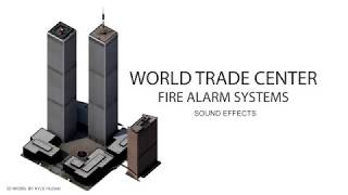 World Trade Center  Fire Alarm Sounds WTC 124567 [upl. by Ledniahs]