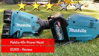 Makita 40v Power Head GUX01  Review [upl. by Kirstin261]