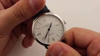 Baume et Mercier Classima Dual Time Reference MOA 102 72 Luxury Watch Review [upl. by Anem13]