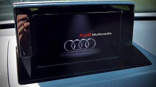 Audi A1 Q3 MMI  RMC force reboot restart [upl. by Ahcatan]