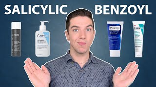 Salicylic Acid vs Benzoyl Peroxide Which is Best [upl. by Berte]