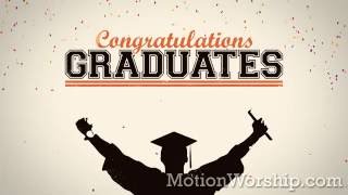 Graduation Confetti Congrats HD Loop by Motion Worship [upl. by Edgardo389]