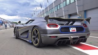 Koenigsegg Agera RS  Engine Start amp Accelerations [upl. by Abraham]