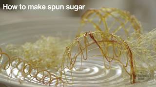 How To Make Spun Sugar  Good Housekeeping UK [upl. by Irbua]