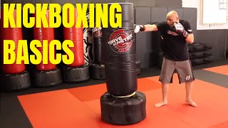 KICKBOXING FUNDAMENTALS Basic Kickboxing Techniques To Get You Started [upl. by Oaht]