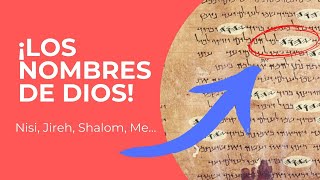 💡 Conoce los Nombres de Dios en la Biblia 😲✅ [upl. by Lyell]