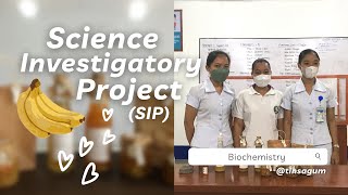 Science Investigatory Project SIP  Biochemistry  Experimental Research [upl. by Jeanna625]