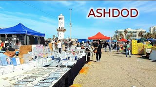 Ashdod Market Virtual Walk Israel [upl. by Rehpotsirahc]