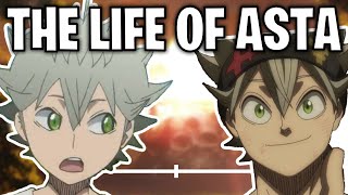 The Life Of Asta Black Clover [upl. by Airitak34]