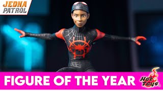 Figure Of The Year Hot Toys Miles Morales Unboxing amp Review  SpiderMan Into The SpiderVerse [upl. by Assirt755]