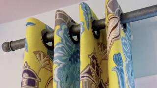 How to Make a Grommet Curtain [upl. by Ventre]