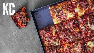 MY BEST SICILIAN PAN PIZZA RECIPE [upl. by Bev438]