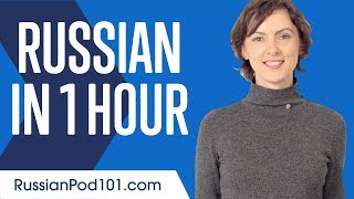 Learn Russian in 1 Hour  ALL You Need to Speak Russian [upl. by Eiddam]