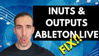 Ableton Live 11 How To Set Up Audio Interface Input amp Output FIX [upl. by La Verne]