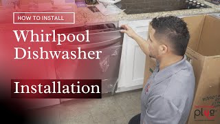 How To Install A Whirlpool Dishwasher  Installation [upl. by Weinstein]