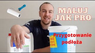 Maluj jak PRO 1 gruntowanie gładzi  remont4you [upl. by Schoof931]