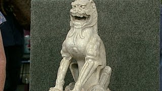 Top Finds Tang Dynasty Marble Lion [upl. by Ycnaffit844]