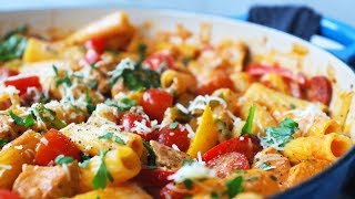 Cajun Chicken One Pot Pasta  Ultimate One Pot Comfort Food [upl. by Ecnerual]