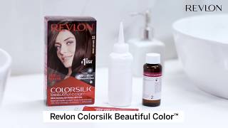 How To Use ColorSilk Beautiful Color  Revlon [upl. by Enyahc]