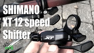 Shimano XT 12 speed Shifter Review  XT M8100 vs XTR M9100 [upl. by Gaillard]