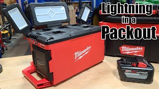 Finally A PACKOUT Light Milwaukee M18 PACKOUT Light amp Charger Review 235720 [upl. by Akired]